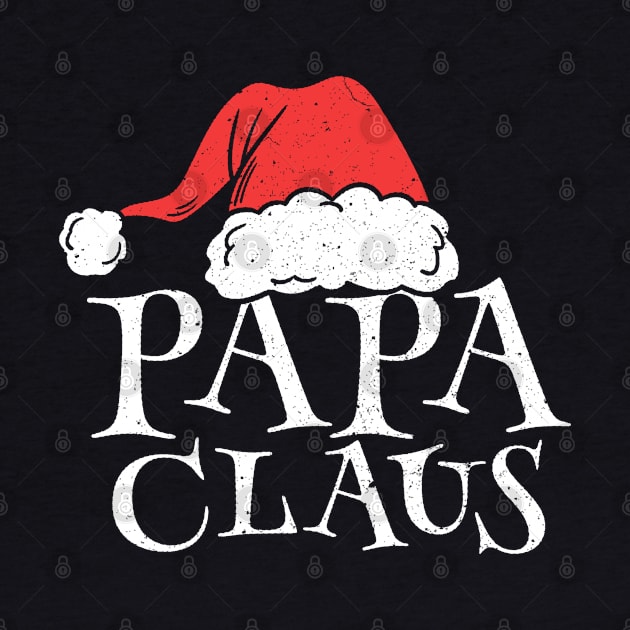 Retro Papa Claus Funny Christmas Santa Father Vintage Gift by Herotee